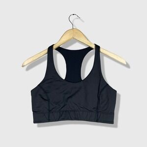 Outdoor Voices Sports Bra Womens Small Black Athleisure Activewear 294768
